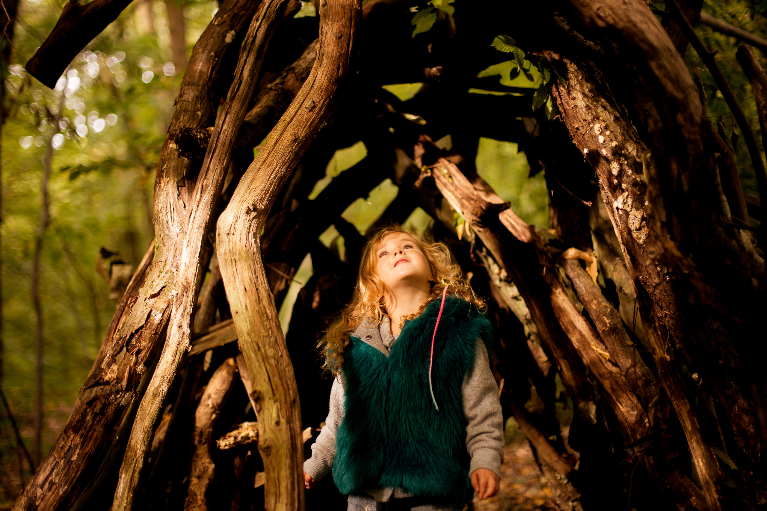 Autumn family photo shoot in London