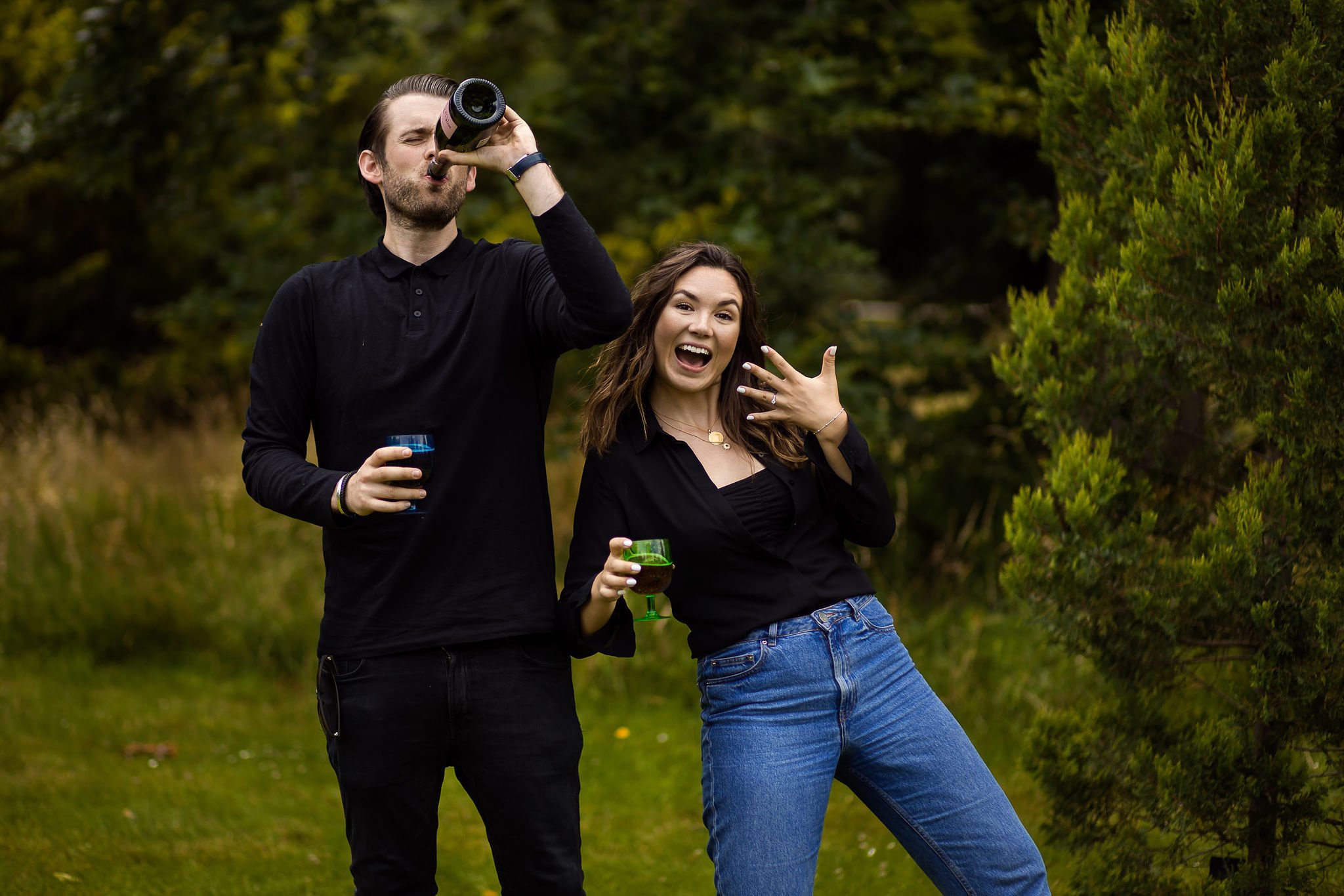 Kew Gardens Marriage Proposal