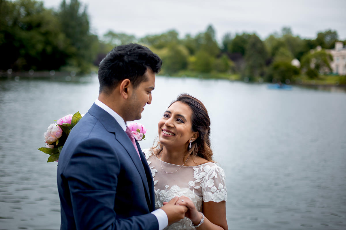 indian wedding photography in regents park in london
